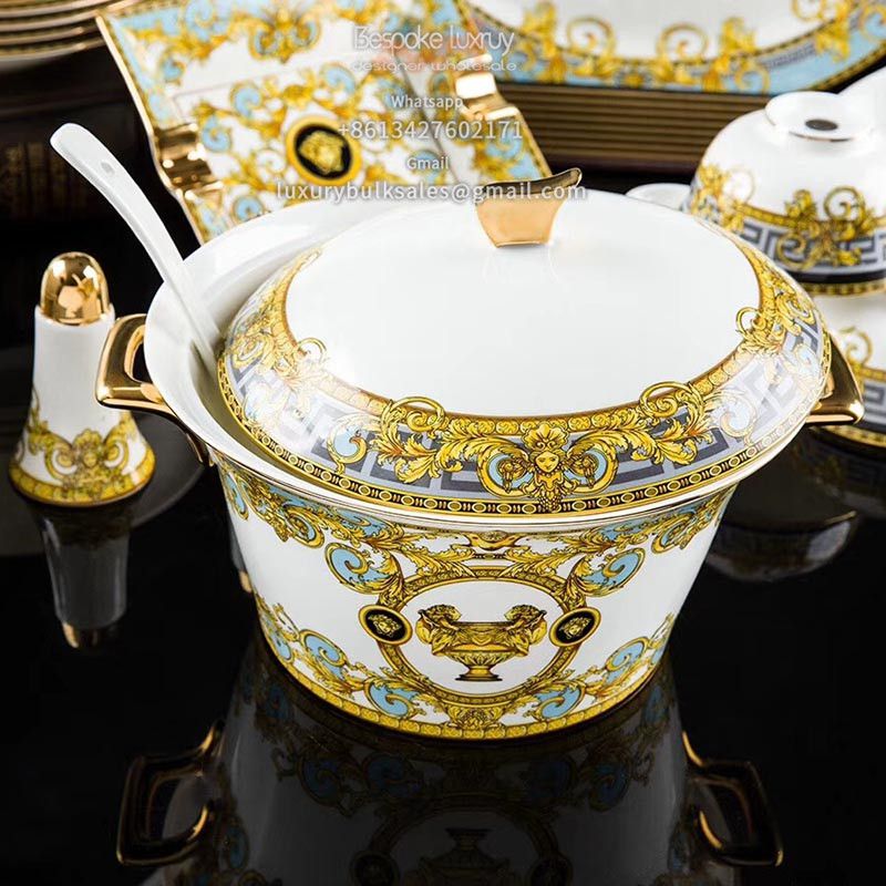 Versace prestige gala le bleu dinnerware1